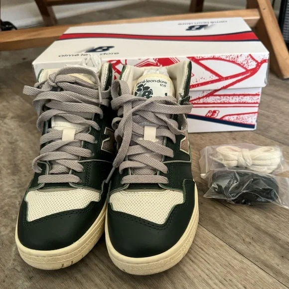 New Balance x Aime Leon Dore 650R green cream 6.5 (W), 5(M) EUR 37.5 - Picture 8 of 11